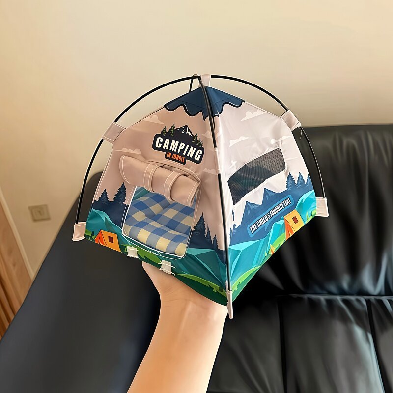 Home Office In Living Room - Mini Tent Desktop Ornament Creative Desk