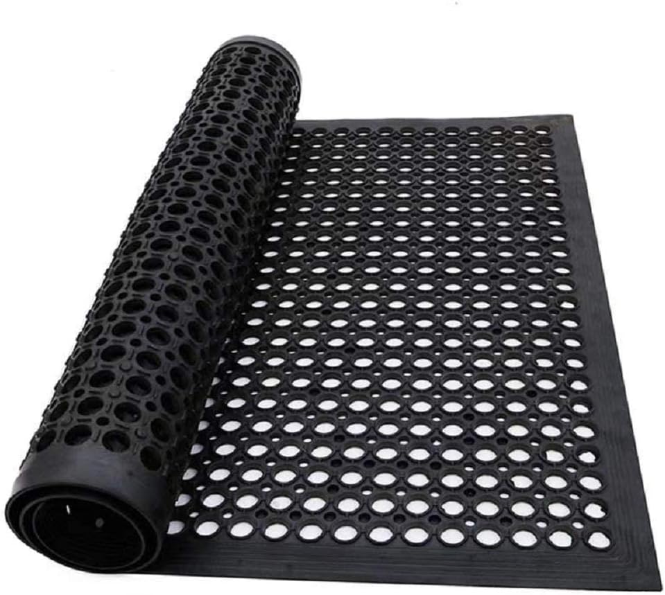 Anti Fatigue Mat - Rubber Floor Mat 3x5FT Anti Fatigue
