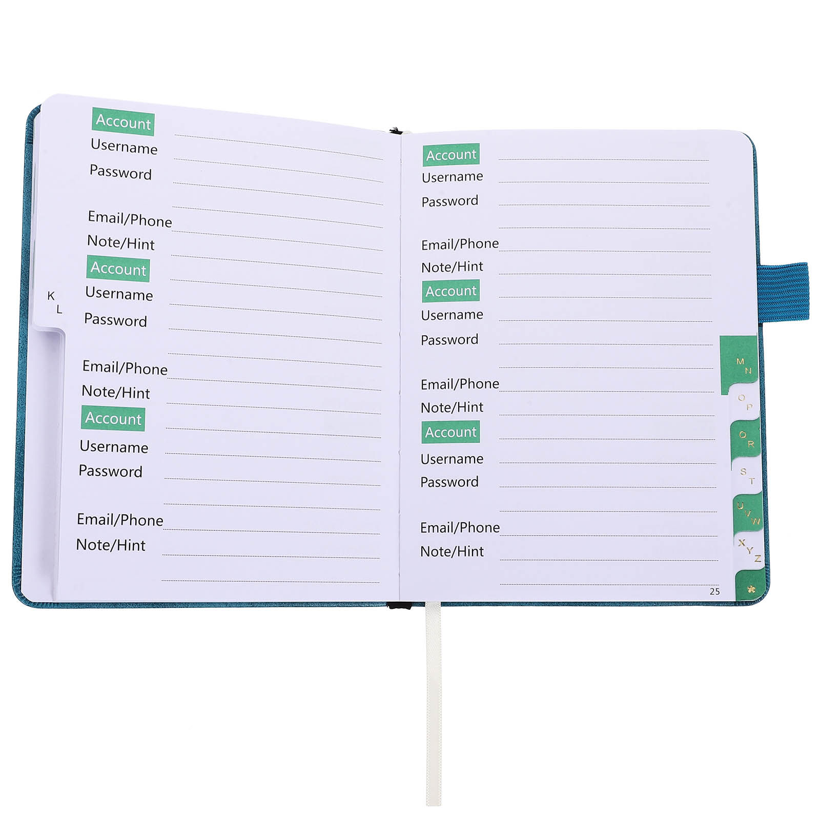 Home Office Phone Number - Portable Address Book Mini Book Lightweight