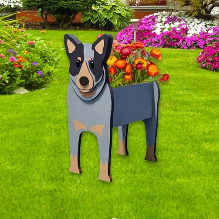 Home Office Depot - Dog Planter Cute Animal Shaped Plant