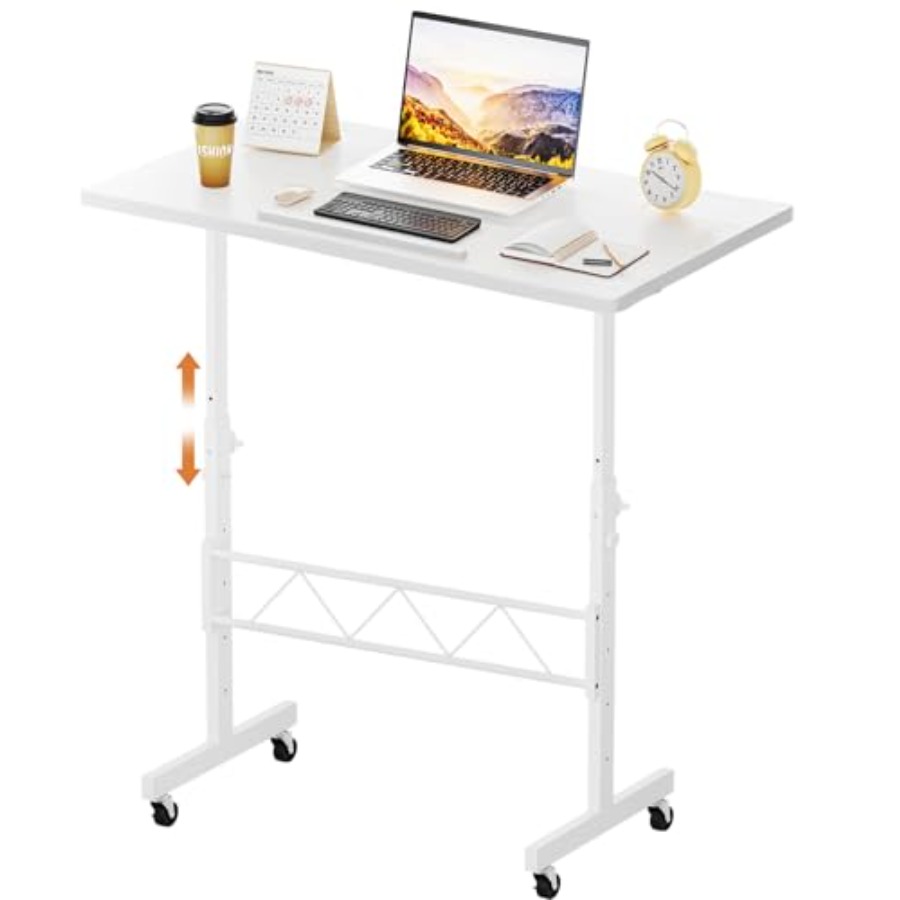 Home Office Desks - Standing Desk Adjustable Height and Tiltable