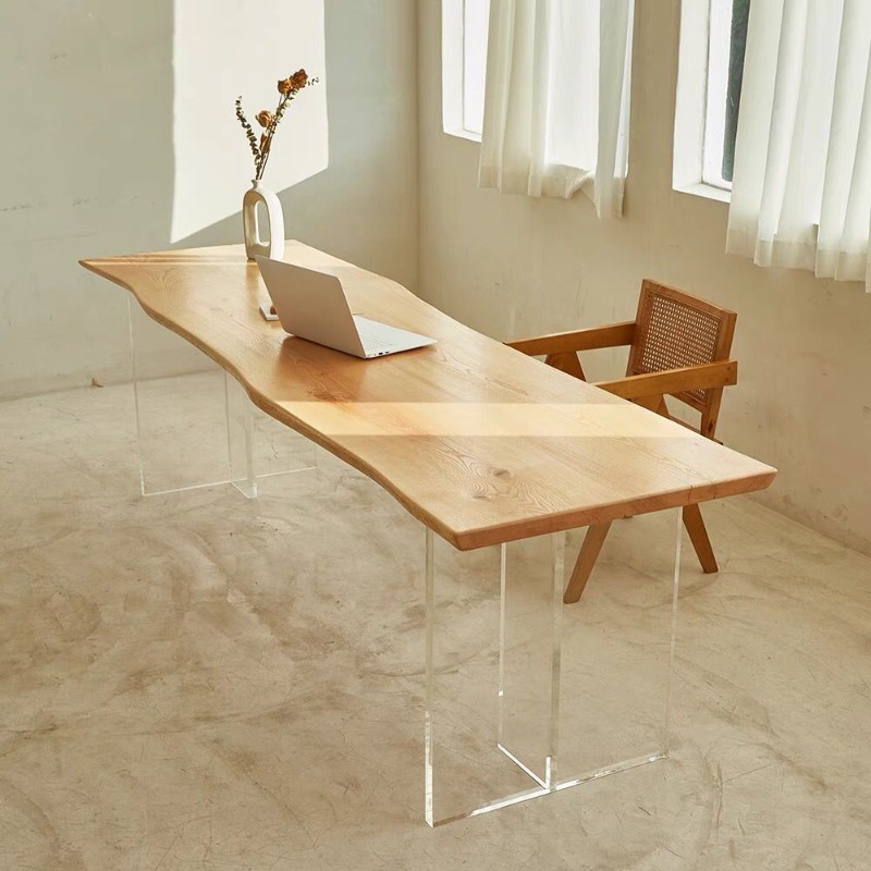 Nordic Solid Wood Acrylic Floa – Home Office Desks Bewertung und Preis