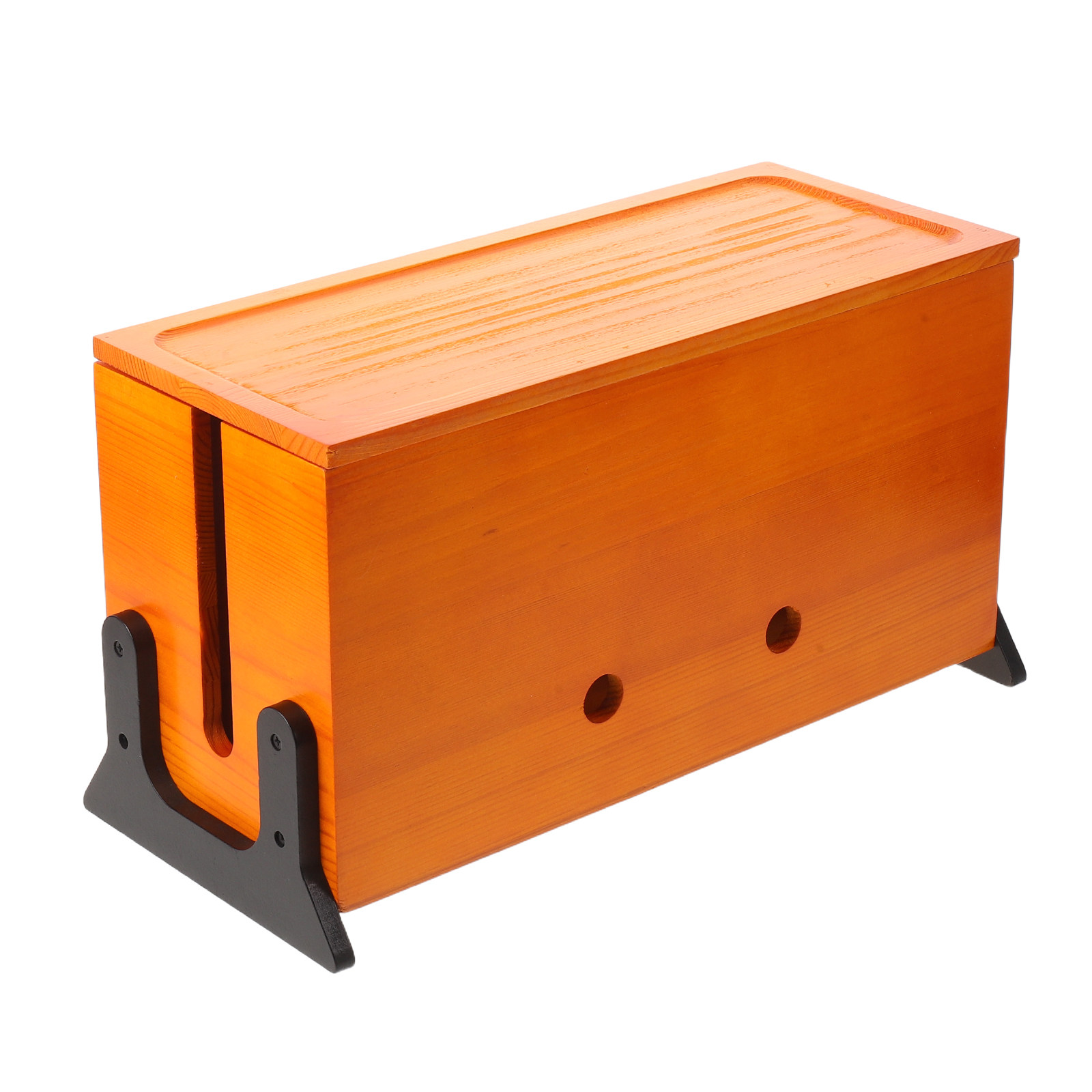 Wood Desk Cord Organizer Box W – Power Strip Desk Bewertung und Preis