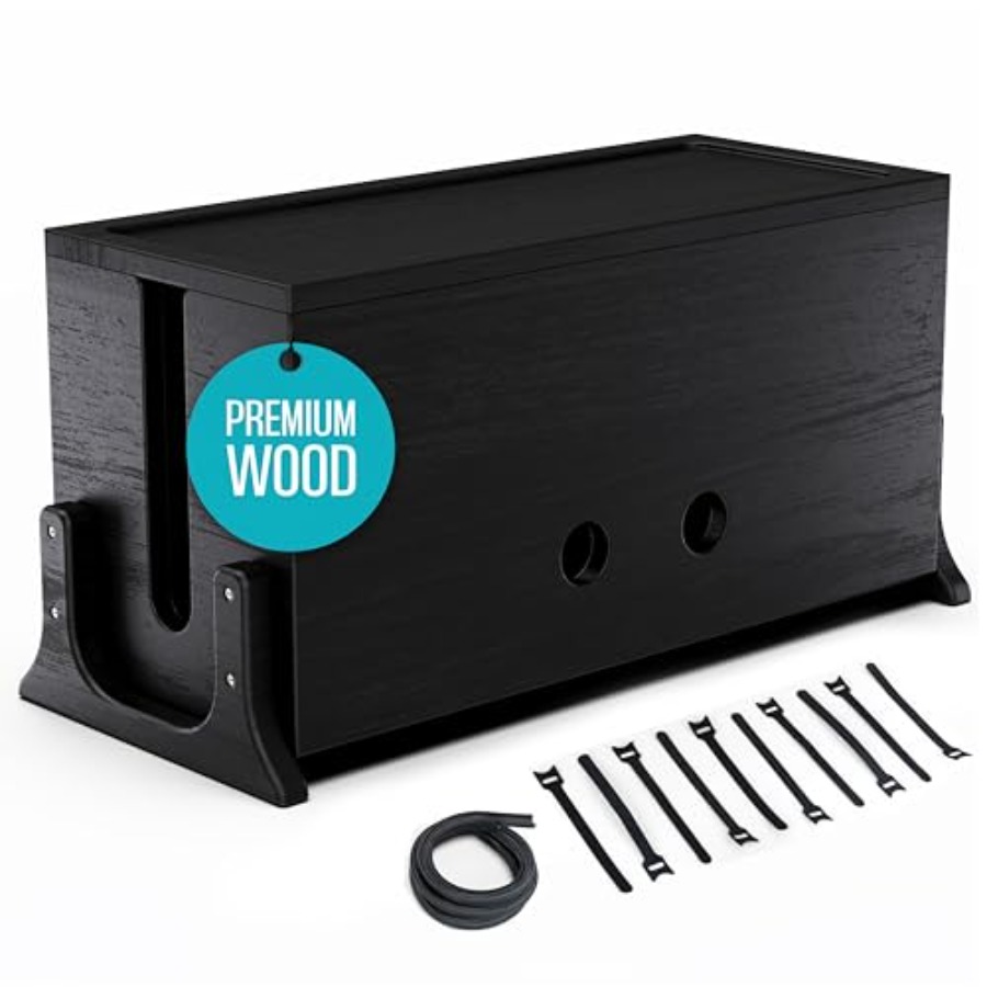 Extra Large Cable Management B – Power Strip Desk Bewertung und Preis