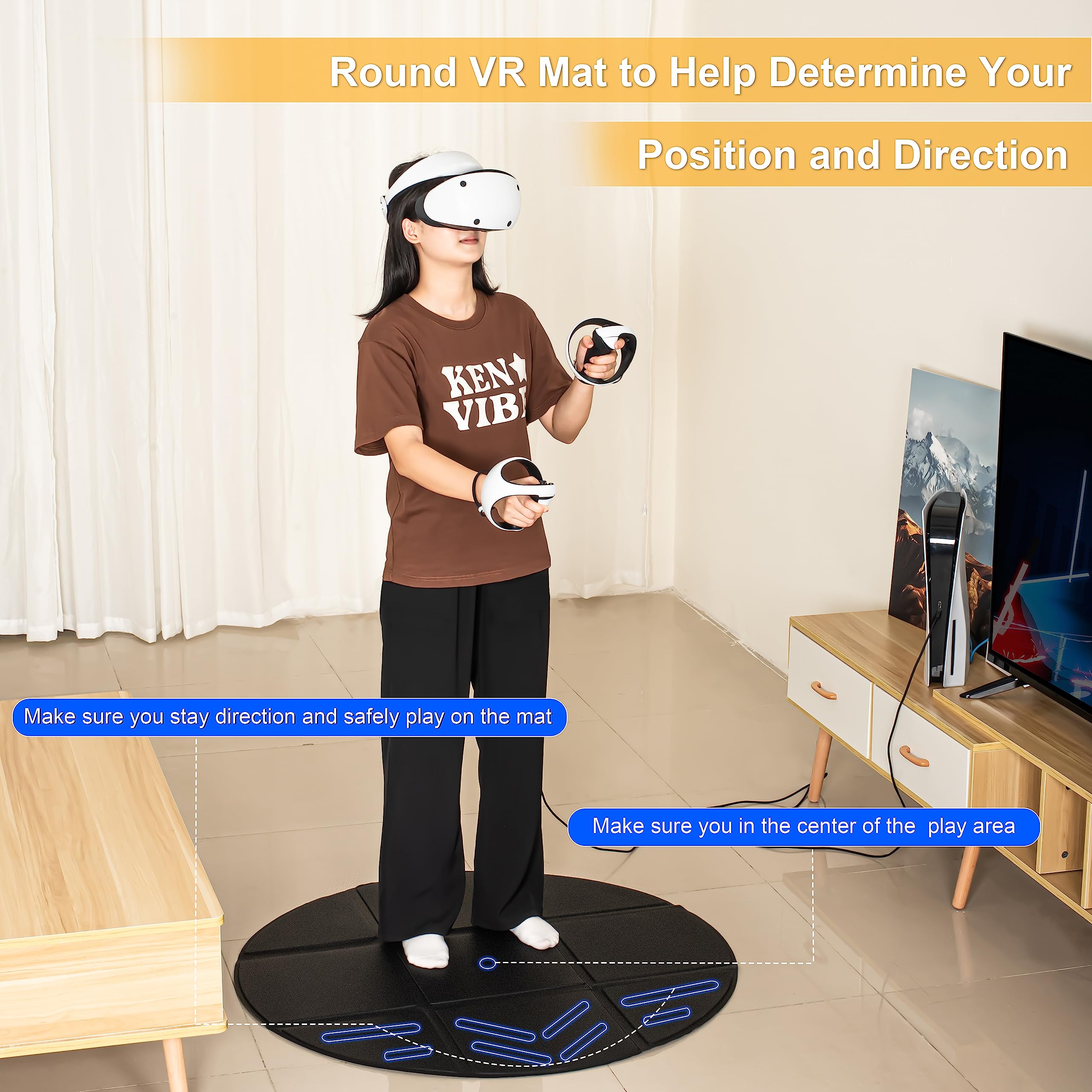 Foldable VR Mat for Meta Quest – Anti Fatigue Mat Bewertung und Preis