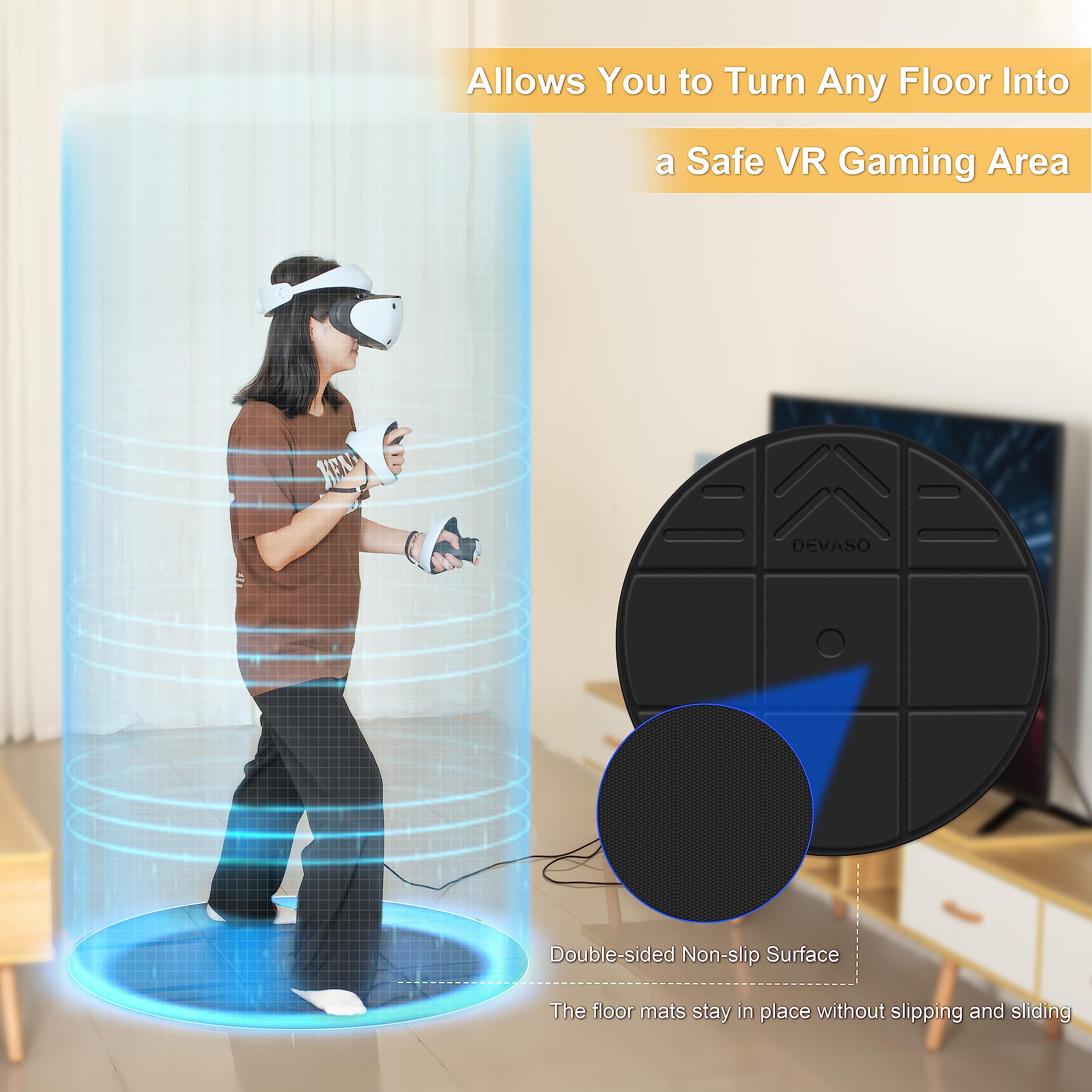 Foldable VR Mat for Meta Quest – Anti Fatigue Mat Bewertung und Preis