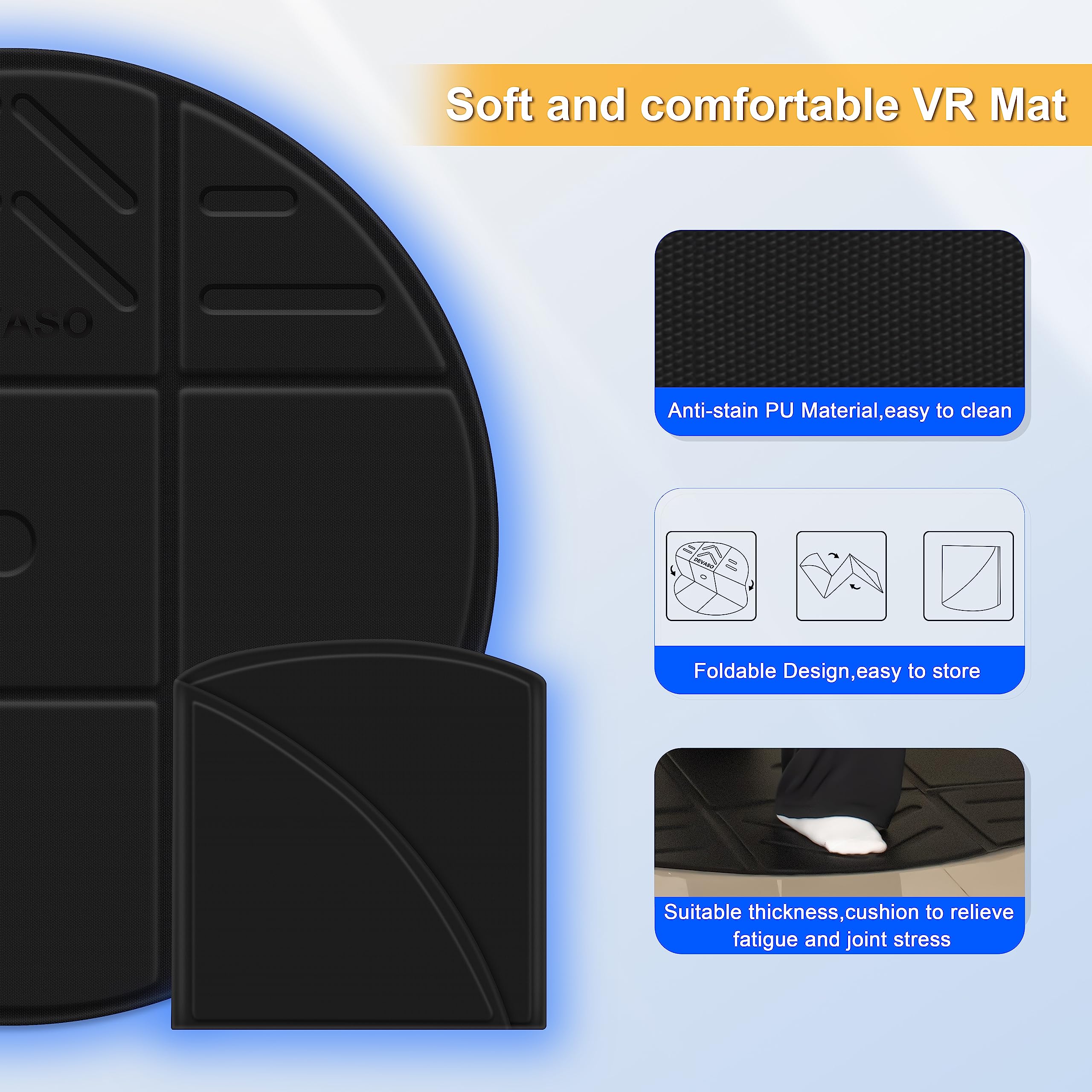 Foldable VR Mat for Meta Quest – Anti Fatigue Mat Bewertung und Preis