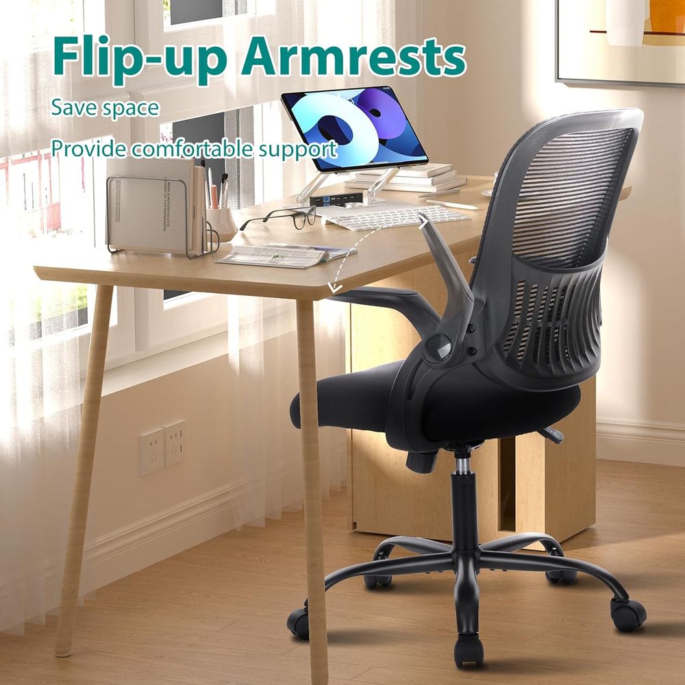 Ergonomic Mesh Swivel Chair wi – Home Office In Living Room Bewertung und Preis