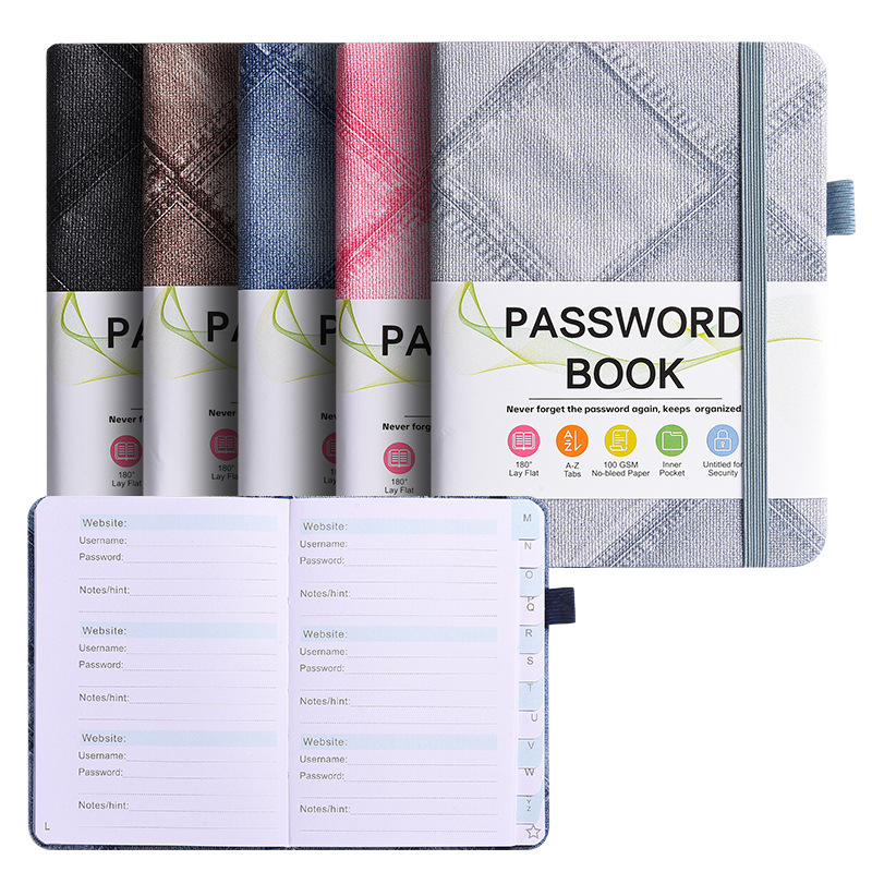 B6 Denim Texture Password Book – Home Office Phone Number Bewertung und Preis