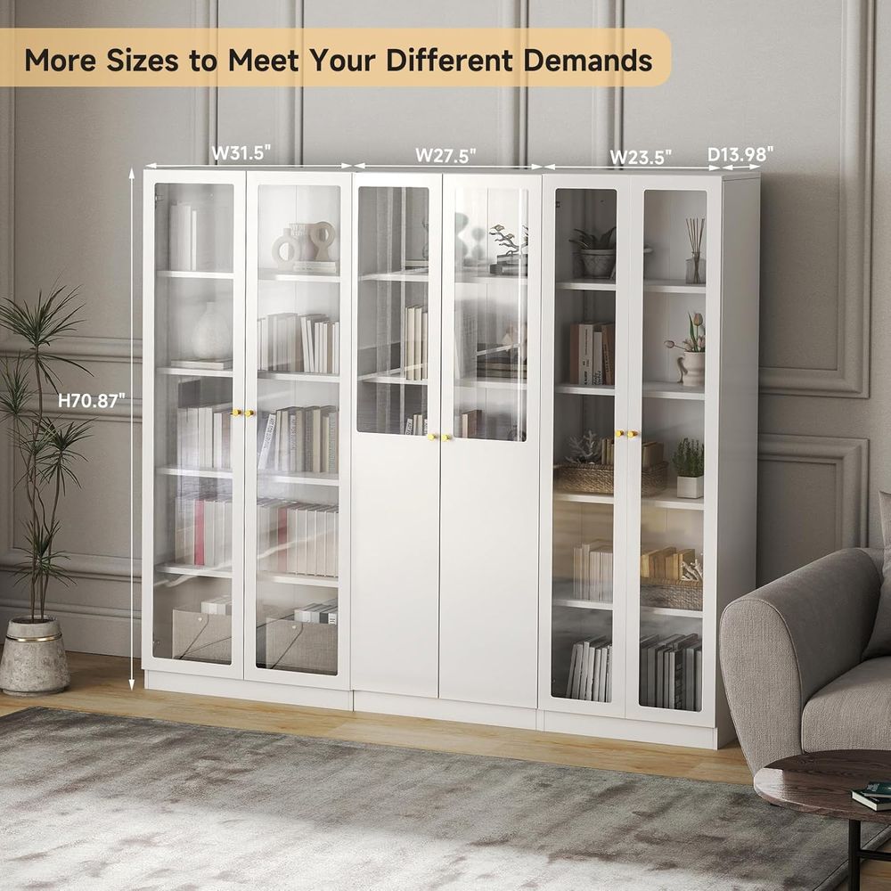 70.87 Tall Metal Bookshelf, 5- – Home Office In Living Room Bewertung und Preis