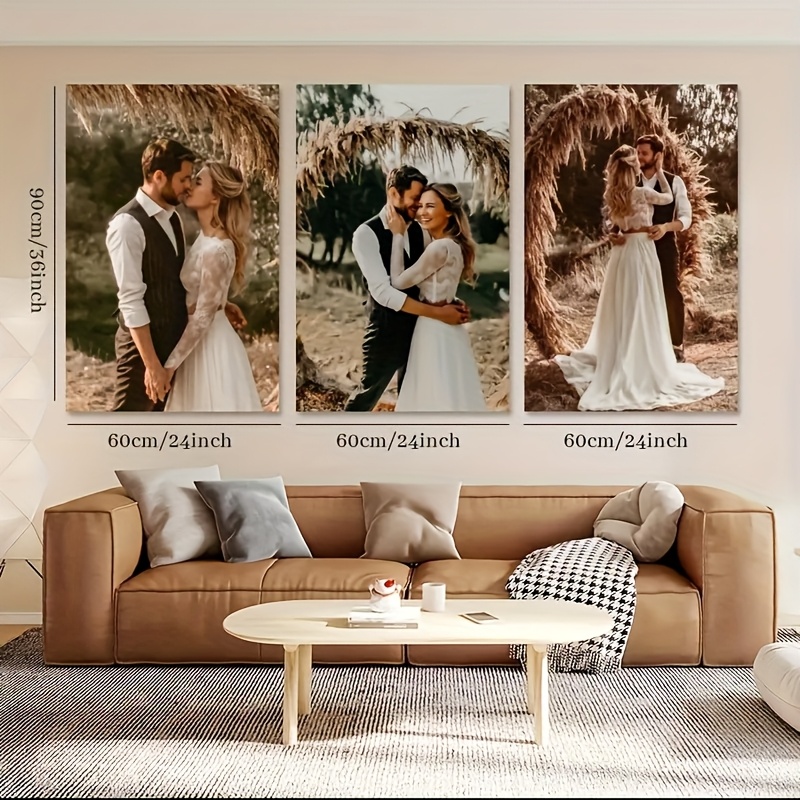 3pcs Customized Canvas Print - – Home Office In Living Room Bewertung und Preis
