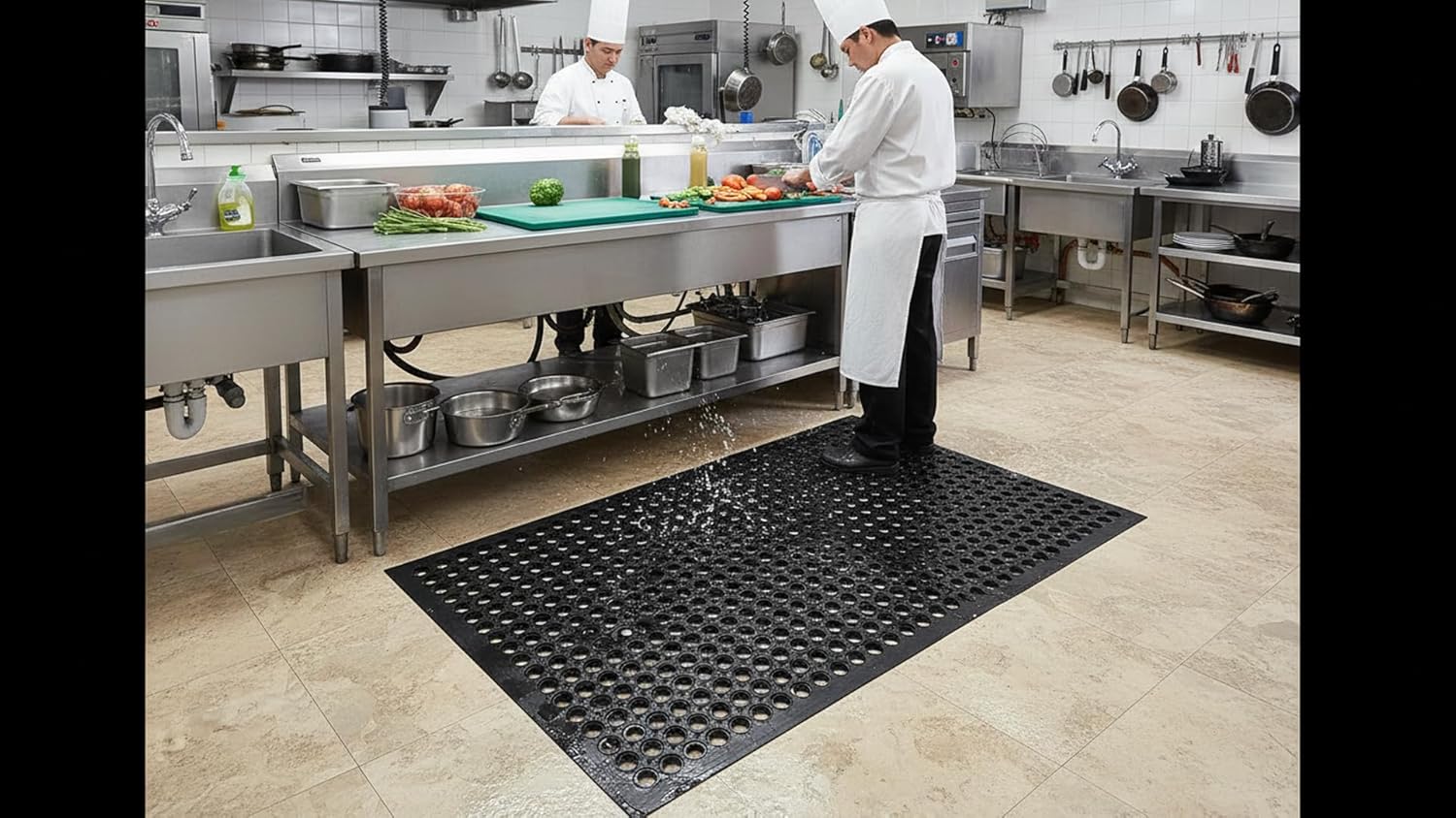 Rubber Floor Mat 3x5FT Anti Fa – Anti Fatigue Mat Bewertung und Preis