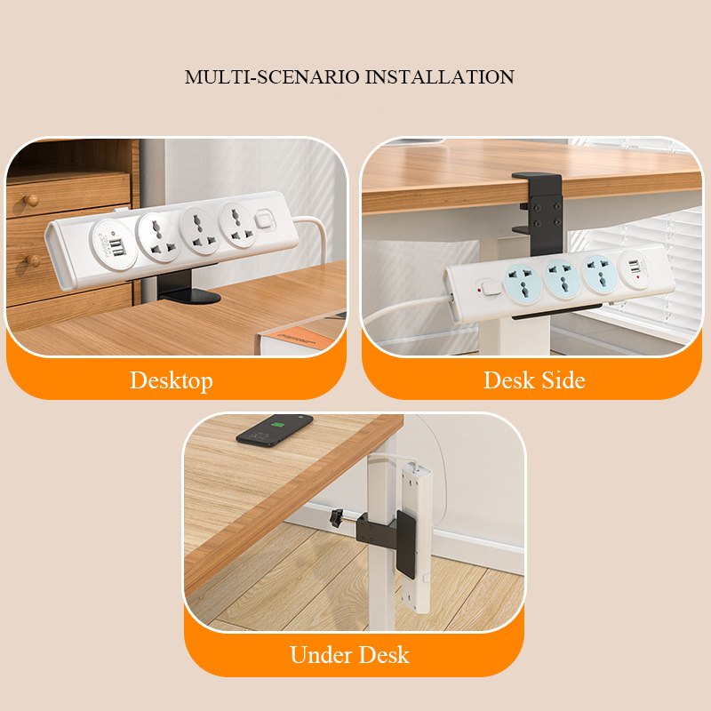 Under Desk Power Strip Holder  – Power Strip Desk Bewertung und Preis