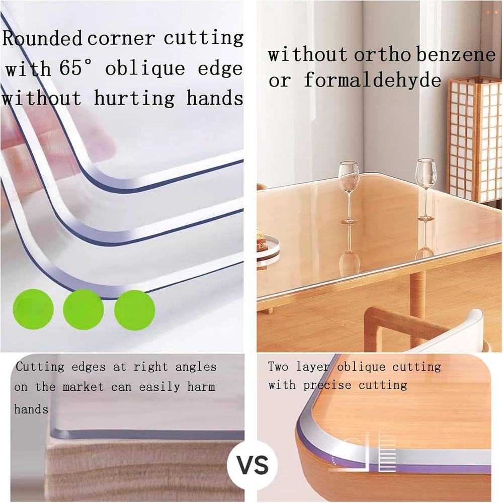 42x64 Clear PVC Desk Mat Prote – Home Office Desks Bewertung und Preis