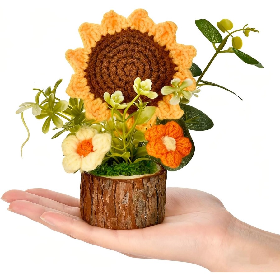 Cute Crochet Flowers Bouquet H – Home Office Depot Bewertung und Preis
