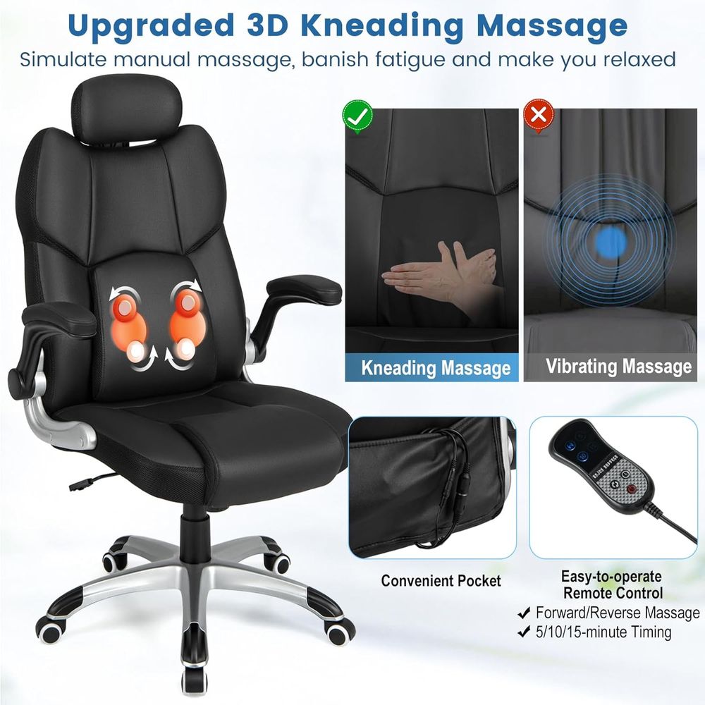 Ergonomic Massage Office Chair – Home Or Office Use Bewertung und Preis