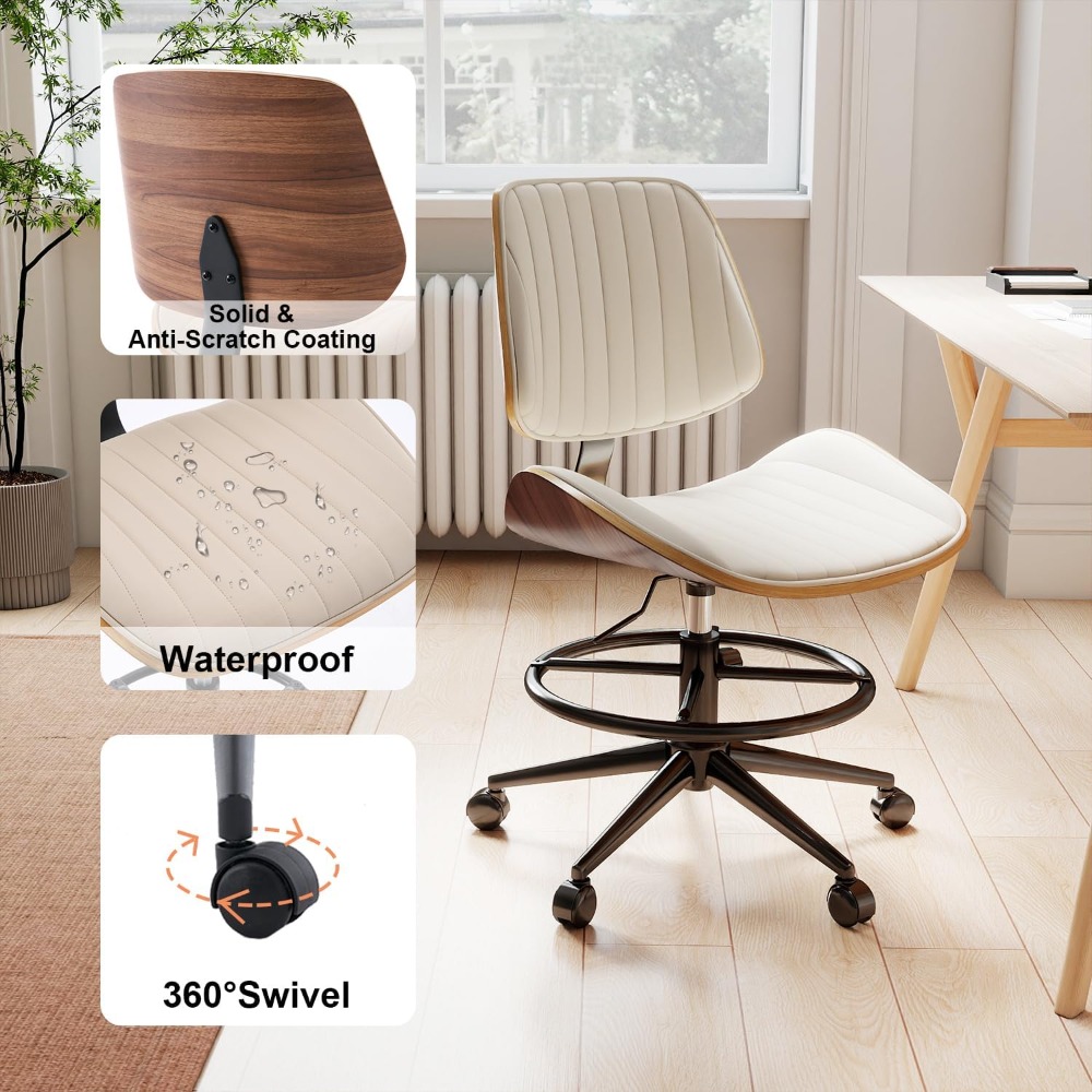 Ergonomic Drafting Chair with  – Home Office Desks Bewertung und Preis