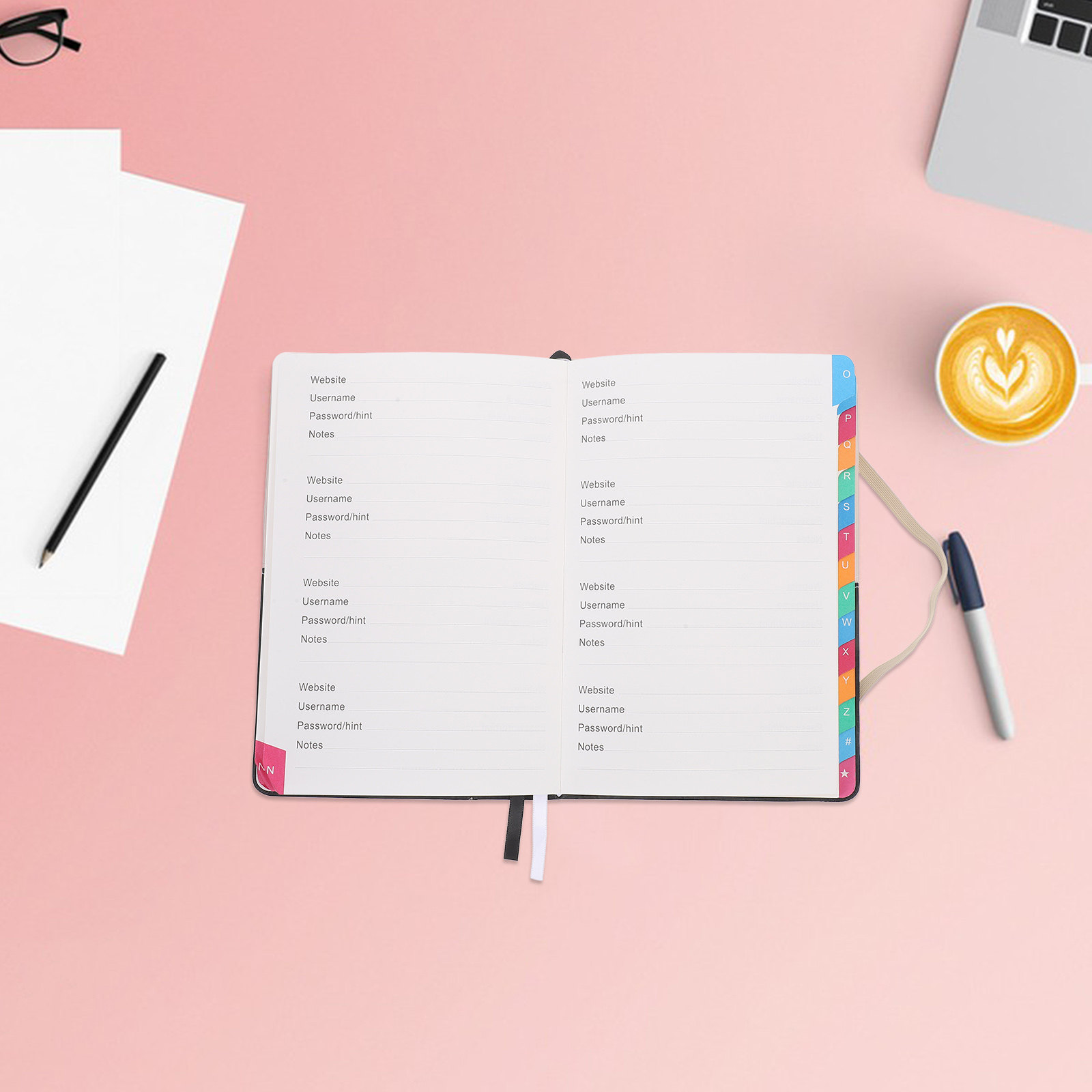 A5 Password Notebook Portable  – Home Office Phone Number Bewertung und Preis