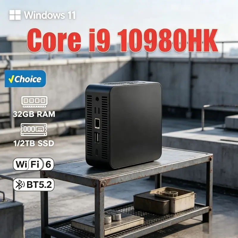 2026 Mini PC Core I9 10980HK , – Home Office Windows 11 Bewertung und Preis