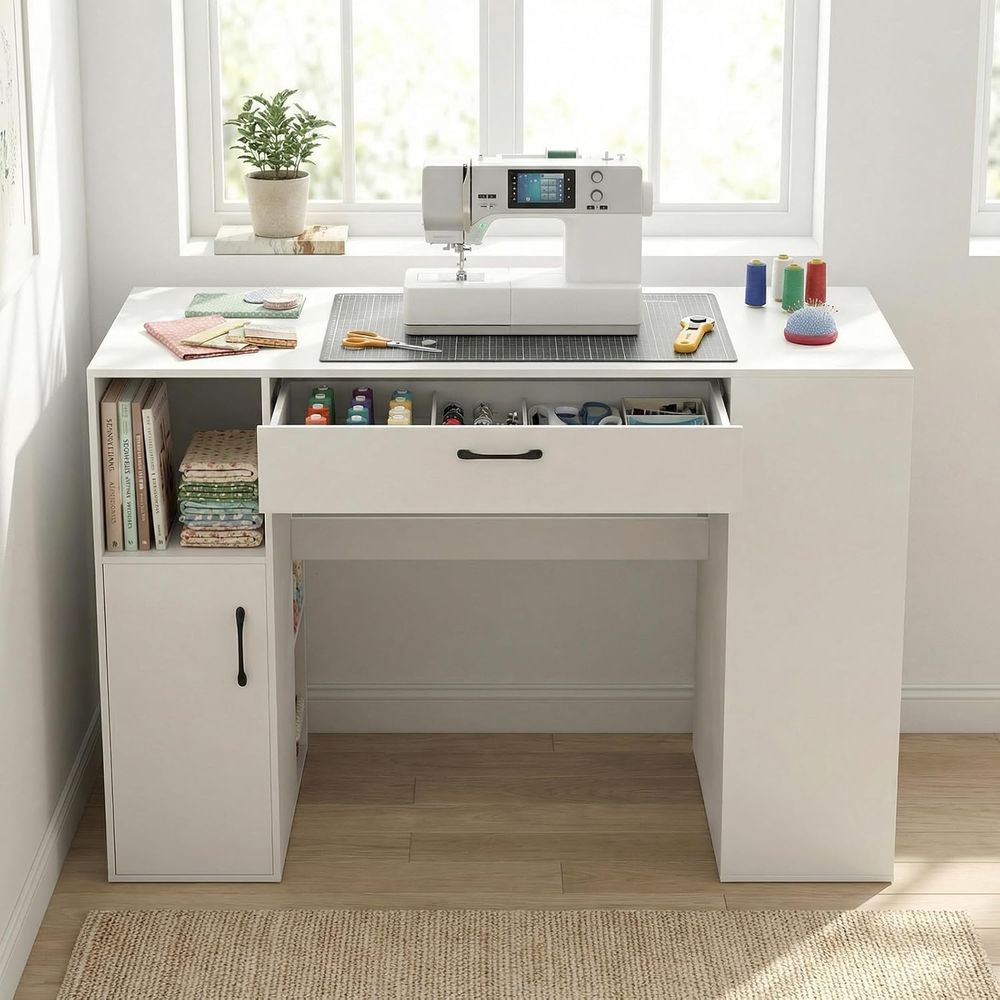 Adjustable Height Sewing Desk  – Home Office Desks Bewertung und Preis