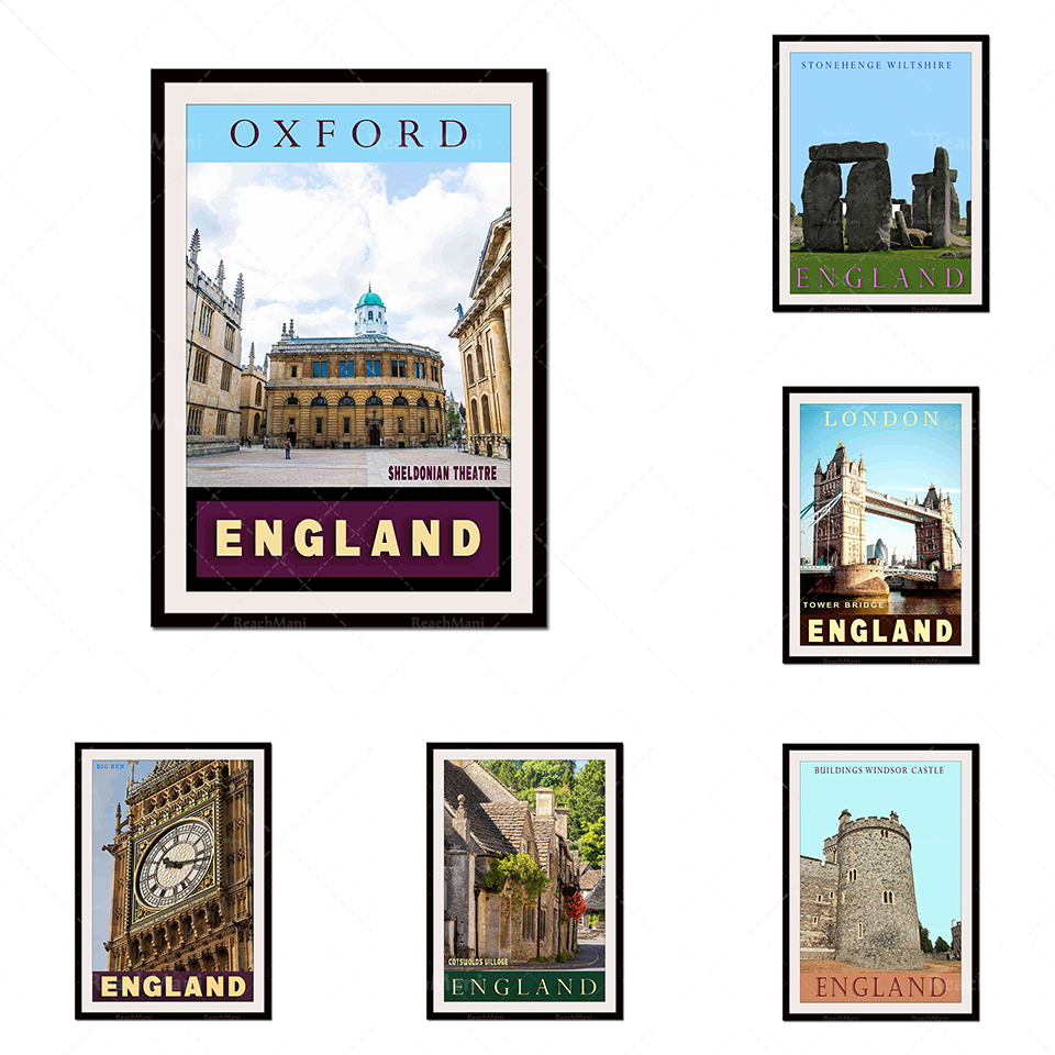 England landscape print/poster – Home Office England Bewertung und Preis