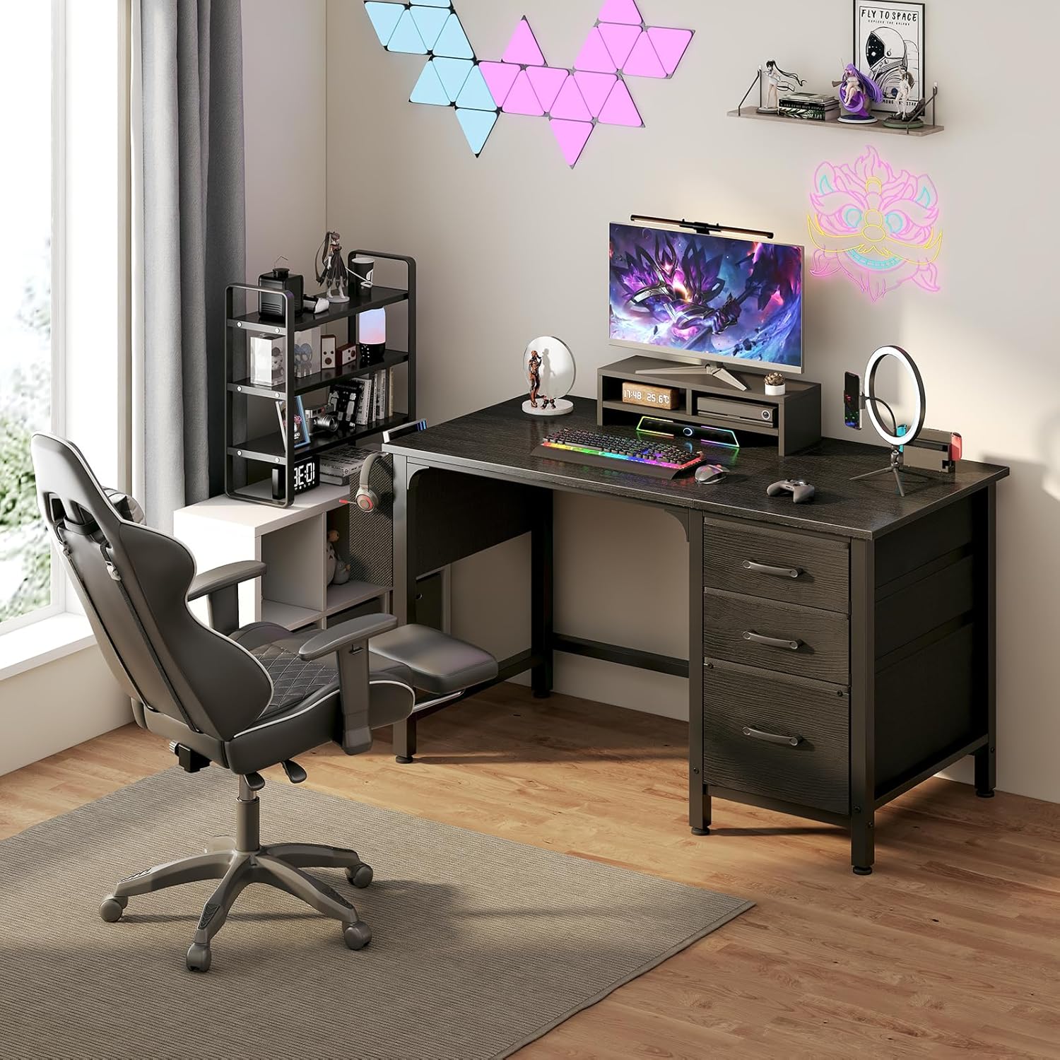 47 Inch Reversible Home Office – Home Office Desks Bewertung und Preis
