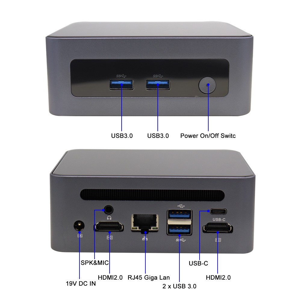 AMD NUC Mini Box PC Ryzen 5 56 – Home Office Windows 11 Bewertung und Preis