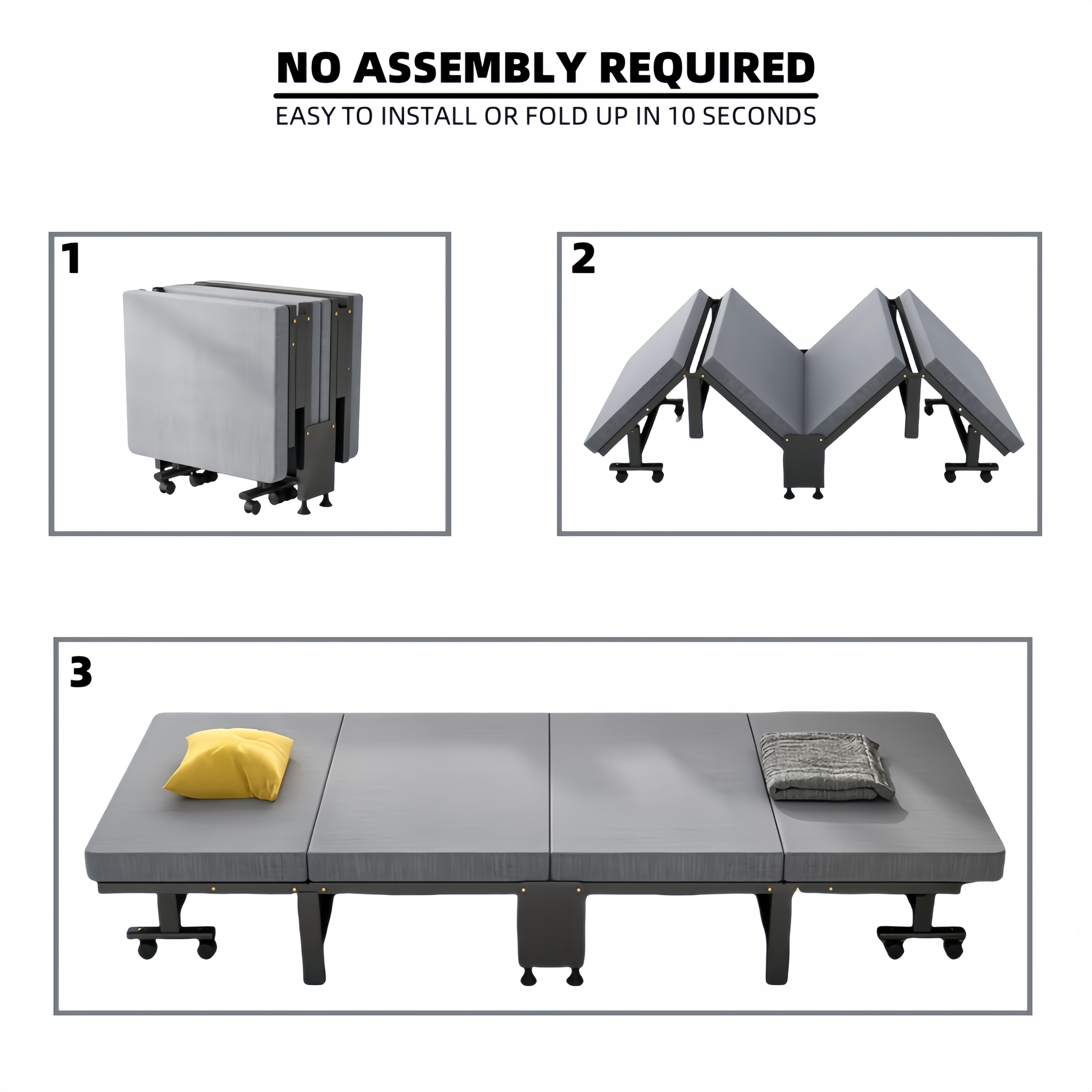 1 Dust Cover for a Folding Bed – Home Or Office Use Bewertung und Preis
