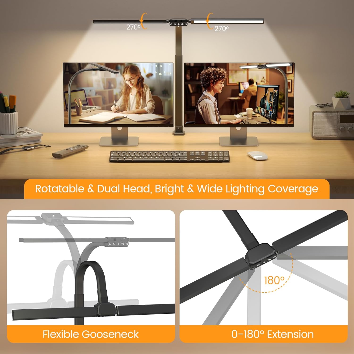 Upgraded RGB LED Desk Lamp wit – Home Office Desks Bewertung und Preis