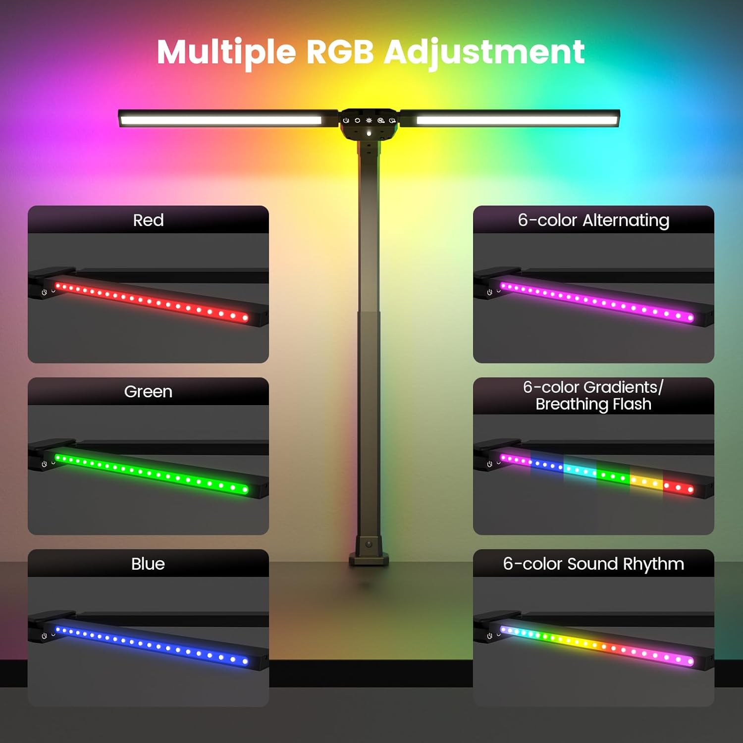 Upgraded RGB LED Desk Lamp wit – Home Office Desks Bewertung und Preis