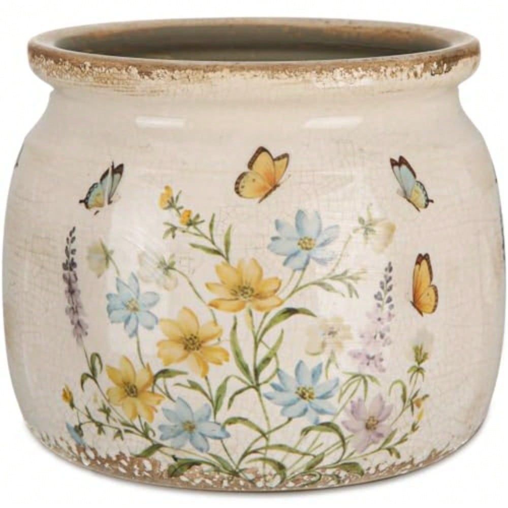 Large Ceramic Planter With Pat – Home Office Depot Bewertung und Preis