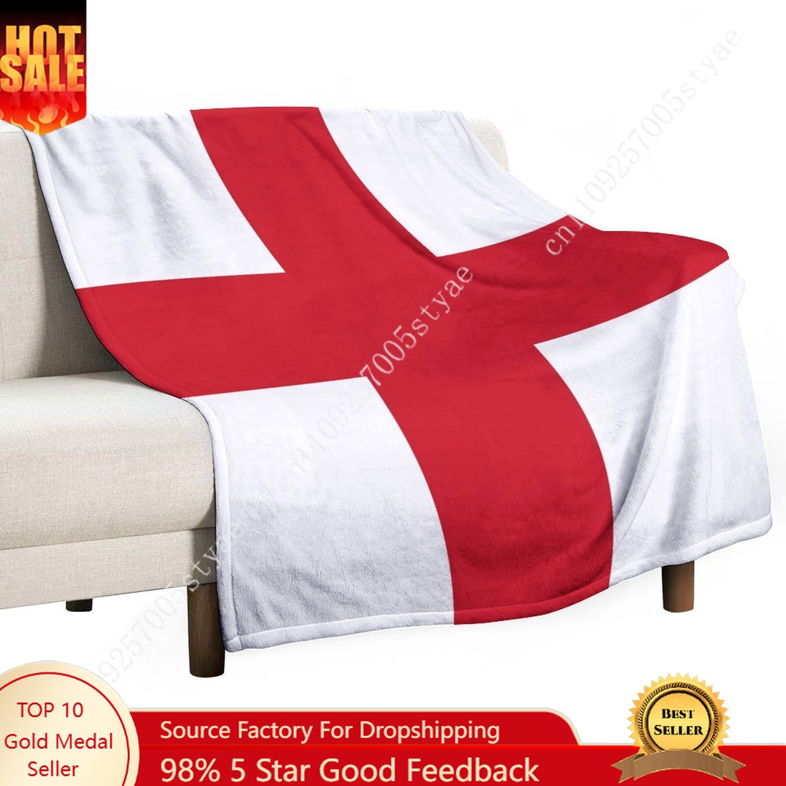 England Flag Flannel Blankets  – Home Office England Bewertung und Preis