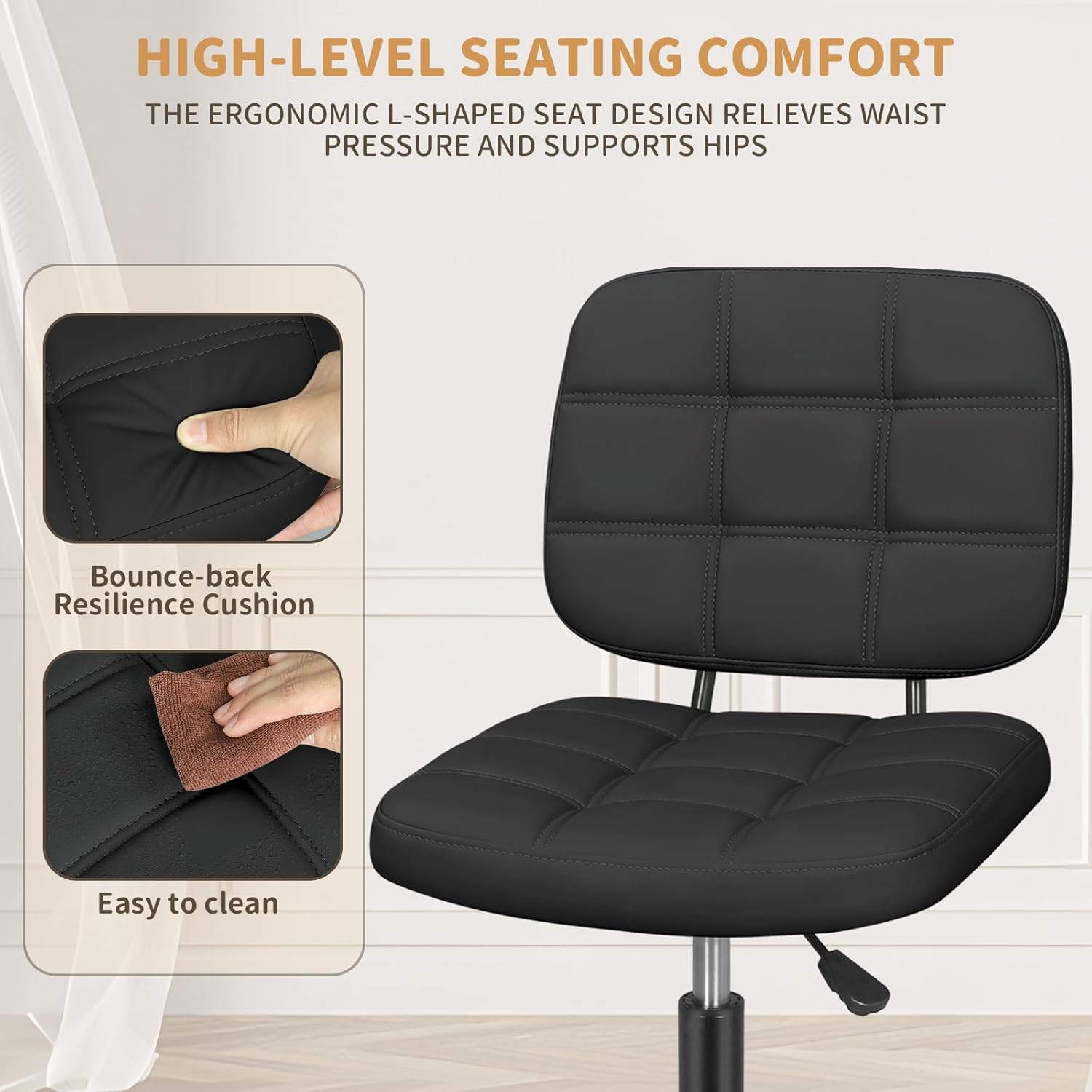 Armless Home Office Desk Chair – Home Office Desks Bewertung und Preis