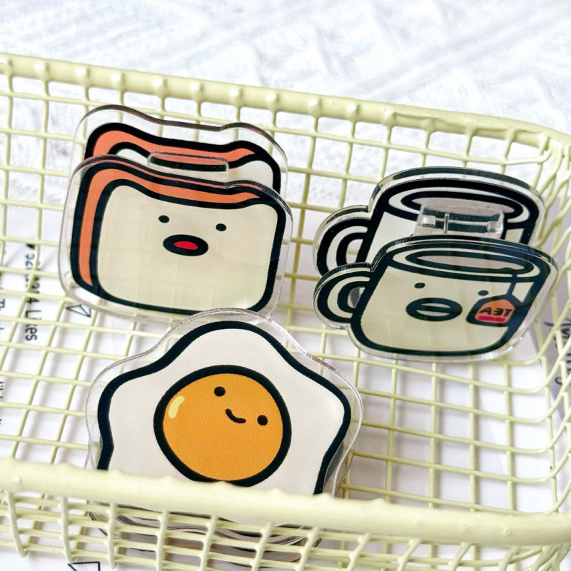 1pc Cute Toast Fried Egg Tea C – Home Office Student Bewertung und Preis
