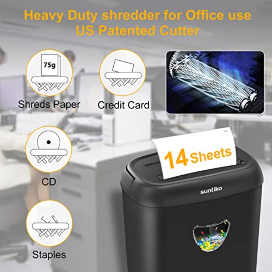 14 Sheet Cross Cut Paper Shred – Home Or Office Use Bewertung und Preis