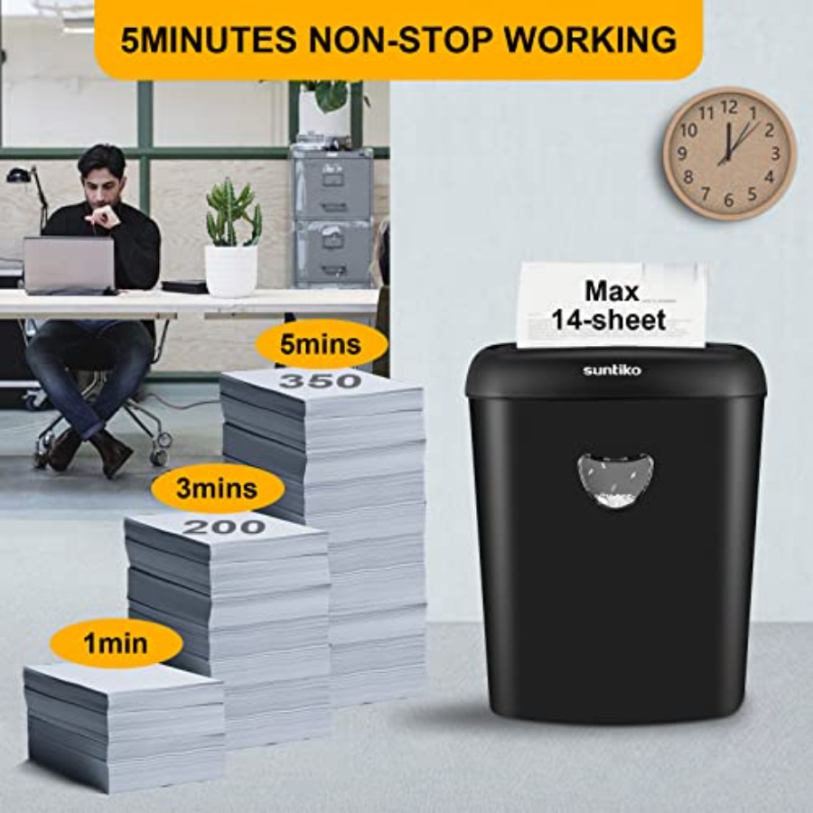 14 Sheet Cross Cut Paper Shred – Home Or Office Use Bewertung und Preis