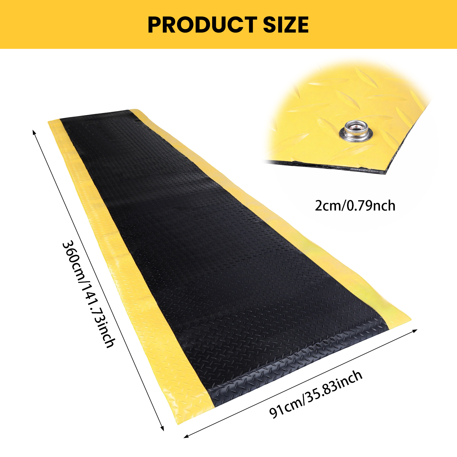 144x36inch Extra Thick Anti Fa – Anti Fatigue Mat Bewertung und Preis