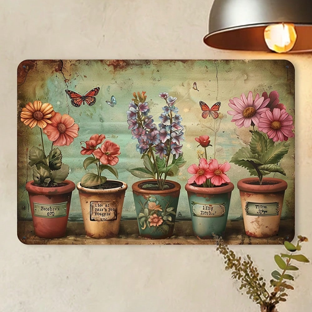 Metal Tin Sign Wall Decor Anti – Home Office Depot Bewertung und Preis