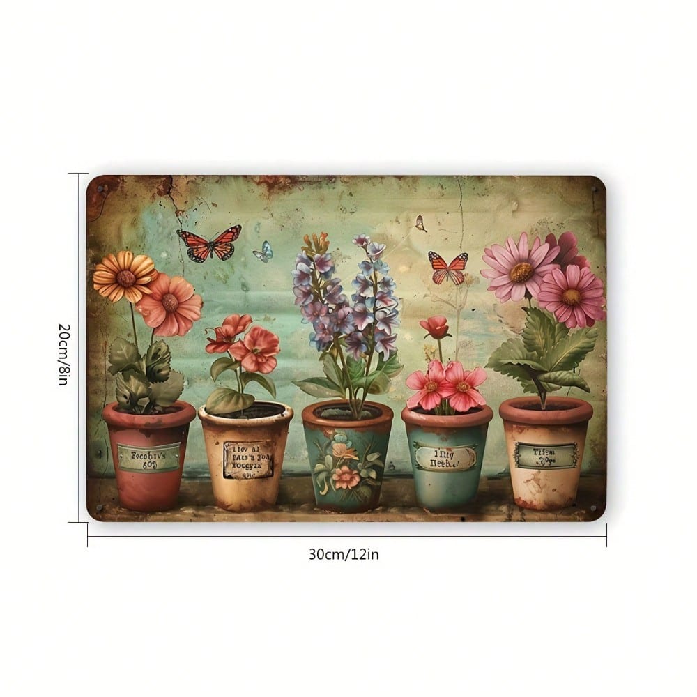Metal Tin Sign Wall Decor Anti – Home Office Depot Bewertung und Preis