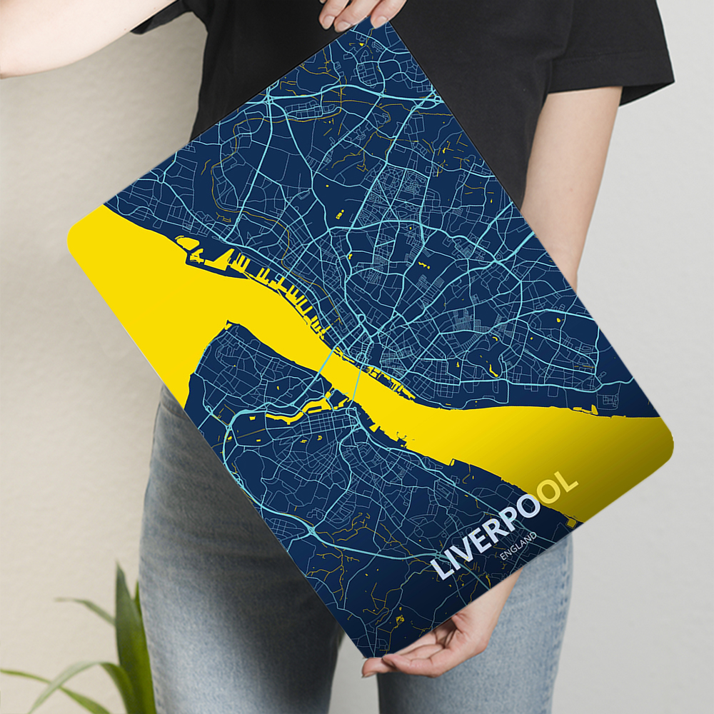 Liverpool England City Map Met – Home Office England Bewertung und Preis