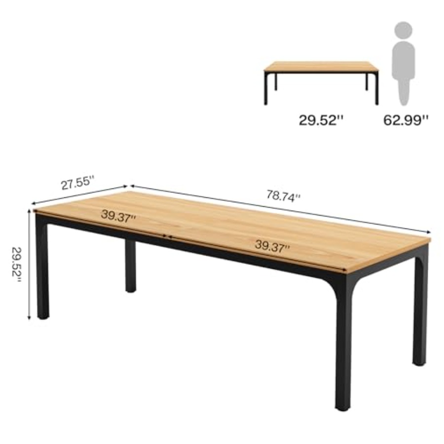 78.7 Inches Extra Long Compute – Home Office Desks Bewertung und Preis