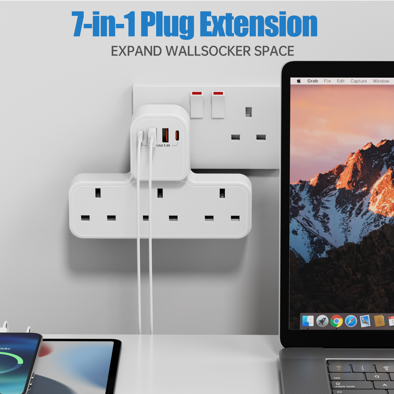 3250W Uk Ac Plug Power Strip E – Power Strip Desk Bewertung und Preis