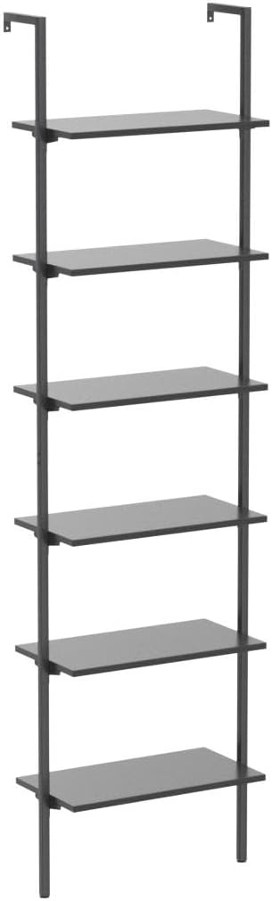 6-Tier Ladder Shelf with Metal – Home Office In Living Room Bewertung und Preis
