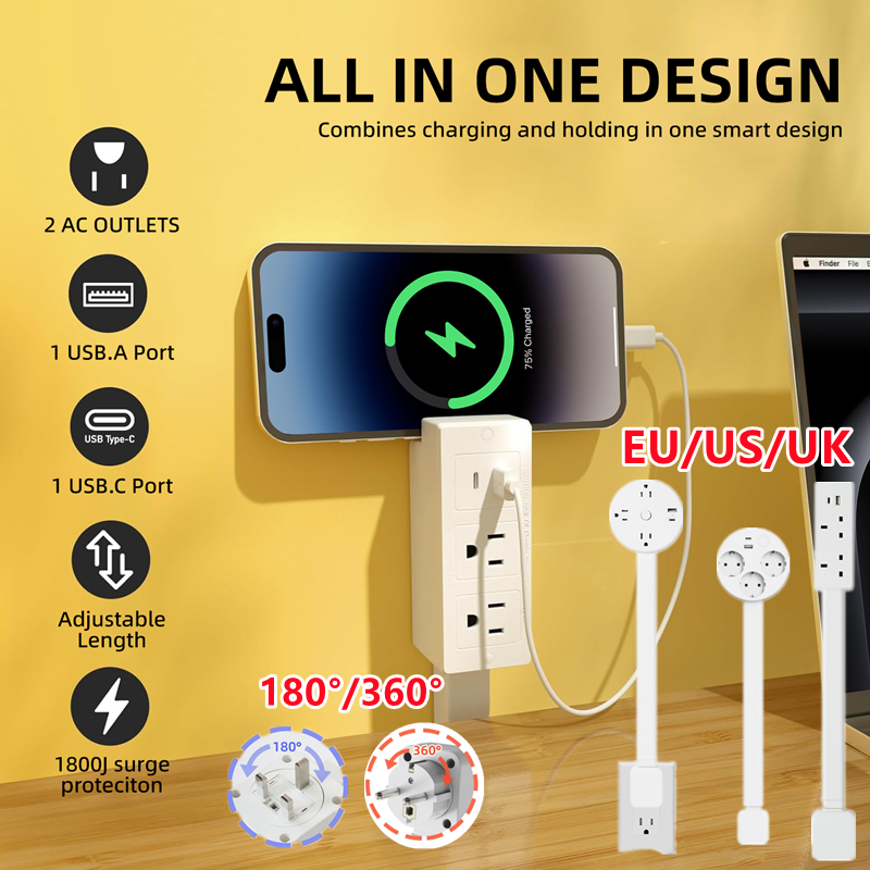 Retractable Socket Rotates Ele – Power Strip Desk Bewertung und Preis