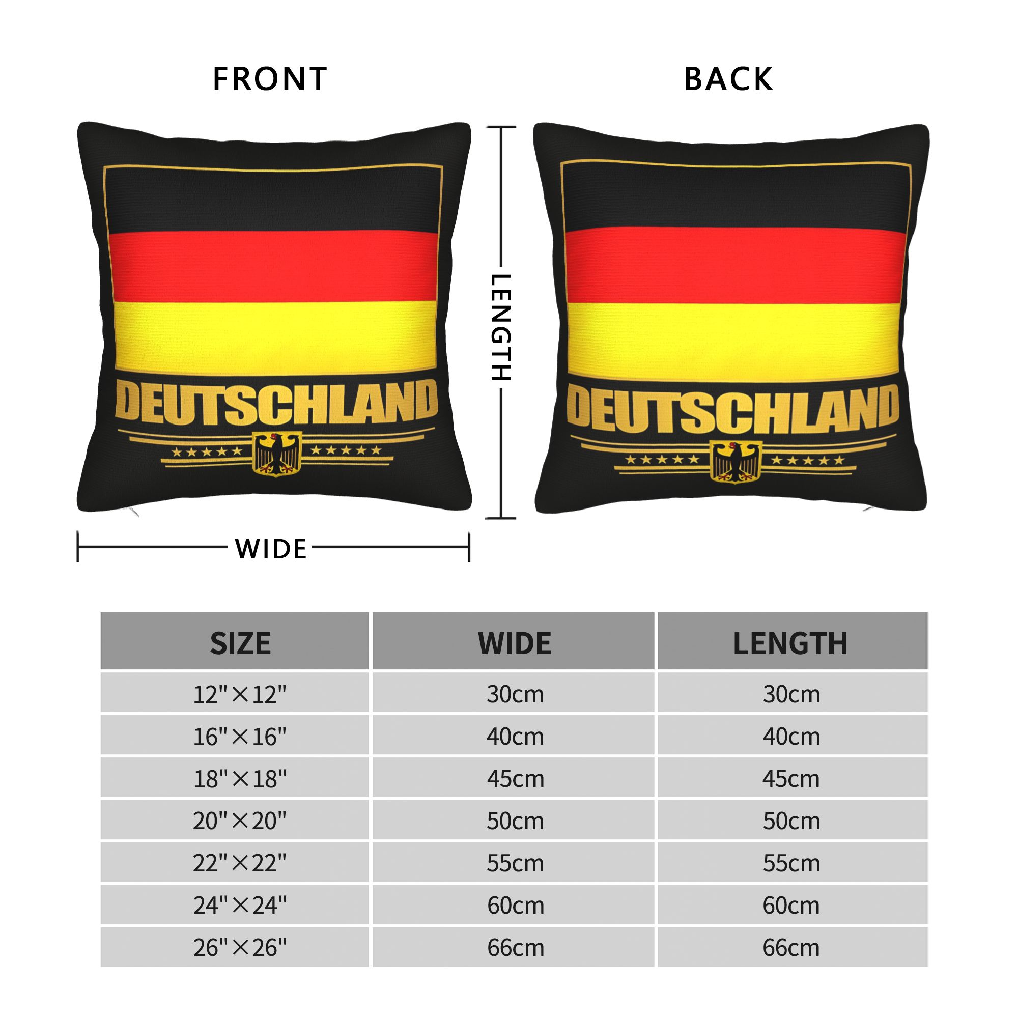 Germany Deutschland Flag Pillo – Home Office Deutschland Bewertung und Preis