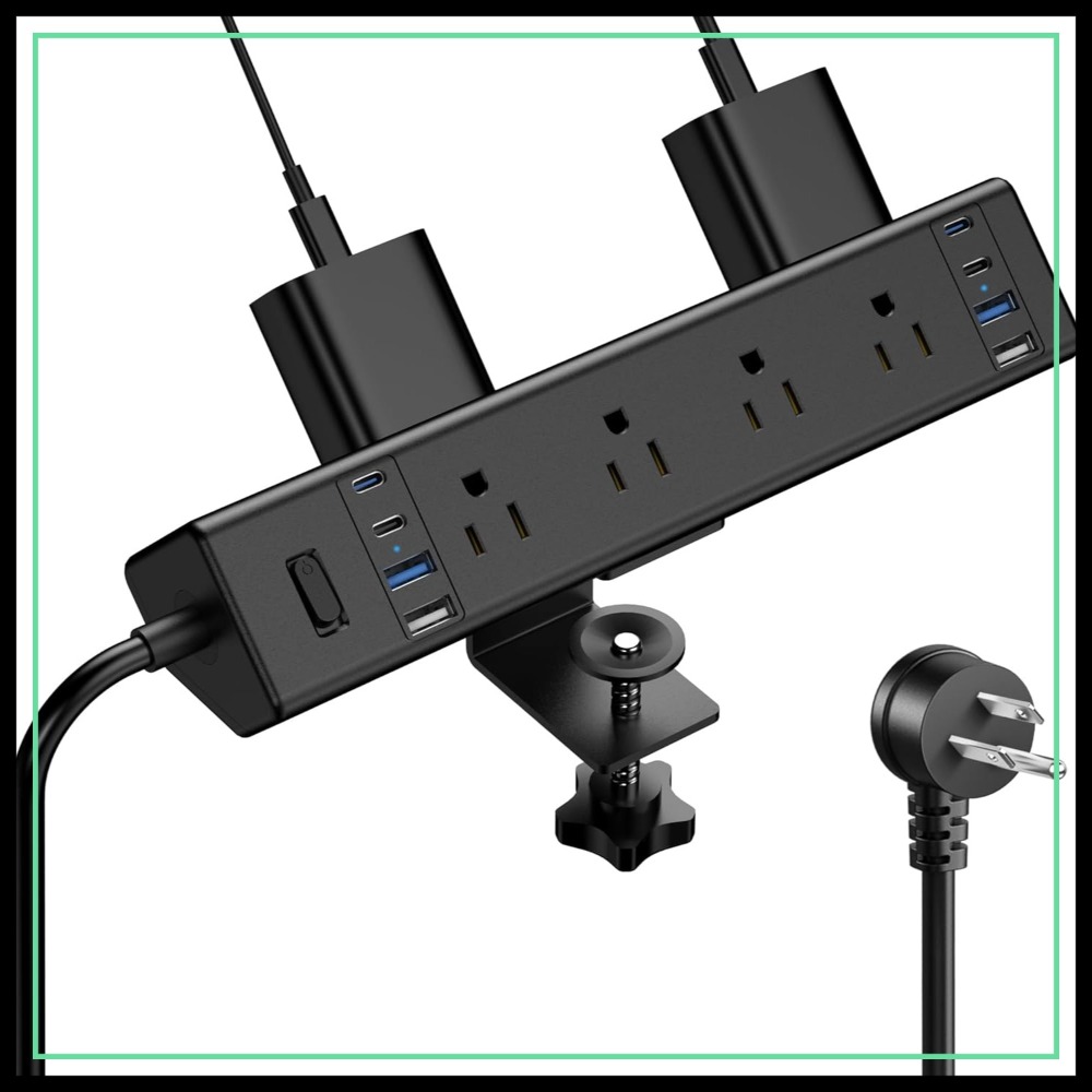 40W Fast Charging Station, Des – Power Strip Desk Bewertung und Preis
