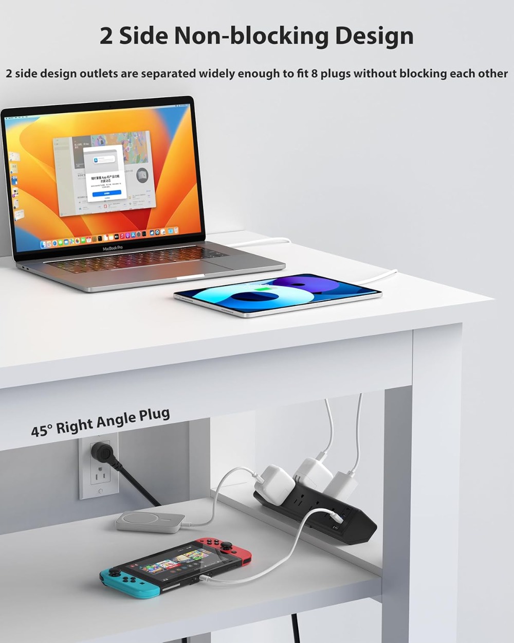 40W Fast Charging Station, Des – Power Strip Desk Bewertung und Preis