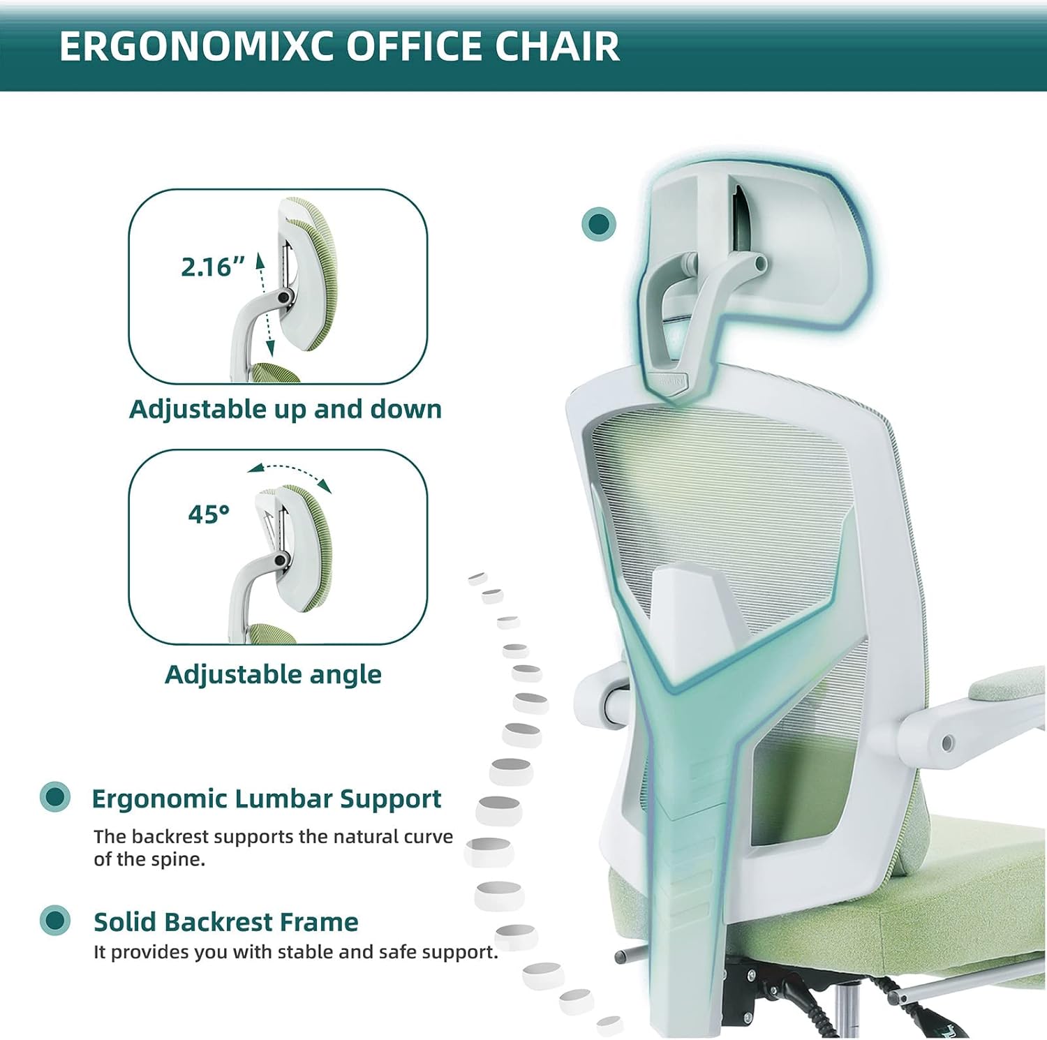 Ergonomic Mesh Office Chair wi – Home Office Student Bewertung und Preis